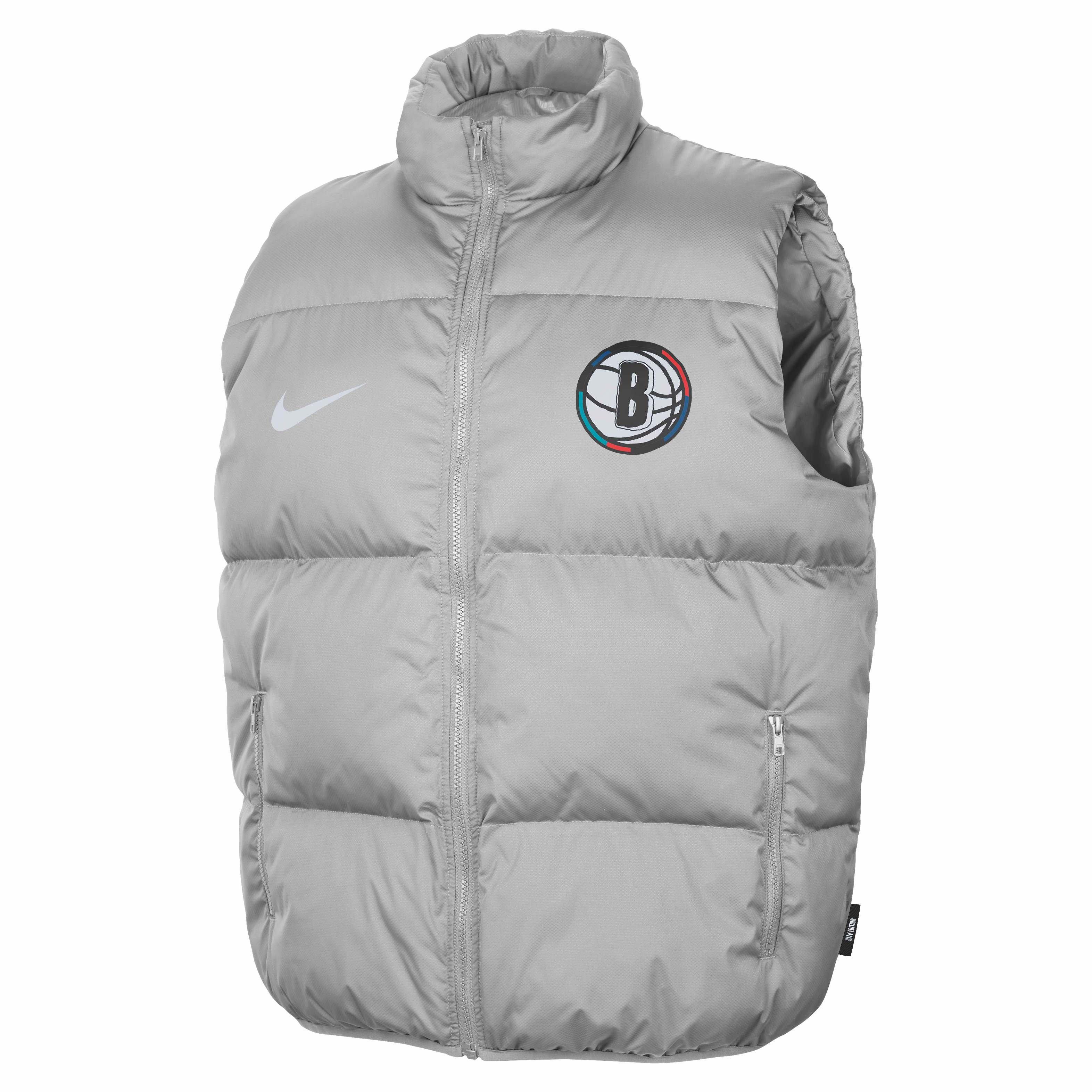 Nike Men's NBA Brooklyn Nets CE Puffer Vest
